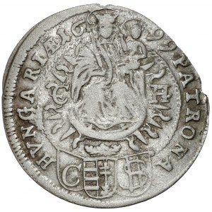 Hungary, Leopold I, 3 krezuer 1699 CH