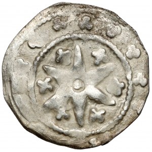 Śląsk, Księstwo głogowskie, Henryk III (1279-1309) Kwartnik - gwiazda