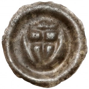Zakon Krzyżacki, Brakteat - Tarcza z krzyżem (1307-1318) - dwie kule