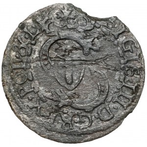 Kurlandia, Fryderyk i Wilhelm Kettler, Szeląg Mitawa 1606 - b.rzadki