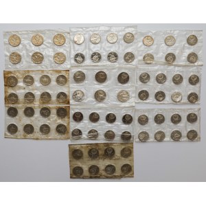 Russia, Mint packs of commemorative rubles (10pcs)