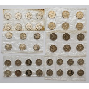 Russia, Mint packs of commemorative rubles (6pcs)