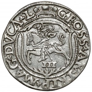 Zygmunt II August, Trojak Wilno 1562 - L/L
