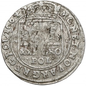 Jan II Kazimierz, Tymf Bydgoszcz 1664 AT - PRETIV - rzadki