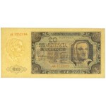 20 złotych 1948 - CK