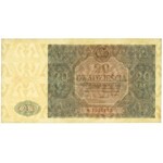 20 złotych 1946 - A - mała litera