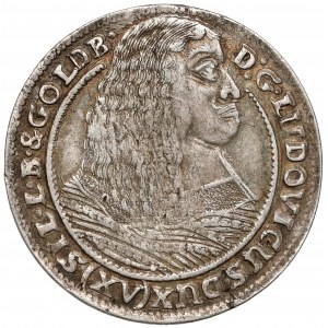 Śląsk, Ludwik IV legnicki, 15 krajcarów 1662, Brzeg - rzadkie