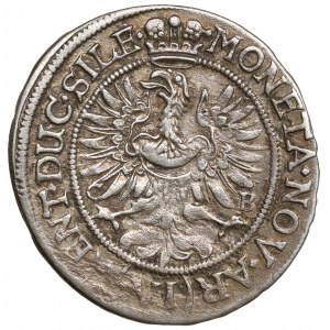 Śląsk, Ludwika Regentka, 6 krajcarów 1673 CB, Brzeg