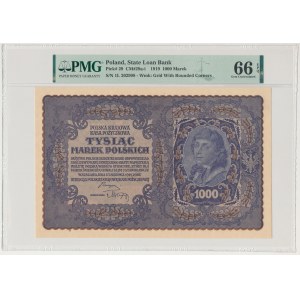 1.000 mkp 1919 - I Serja L (Mił.29a)