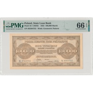 100.000 mkp 1923 - B