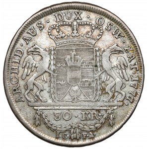 Zabór austriacki, Oświęcimsko-Zatorskie, 30 krajcarów 1777