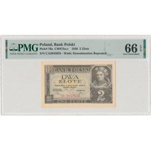 2 złote 1936 - CA
