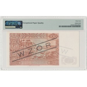 Londyn, 100 złotych 1939 - WZÓR - A 012345