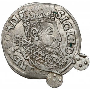 Zygmunt III Waza, Trojak Bydgoszcz 1598 - nieopisana interpuncja
