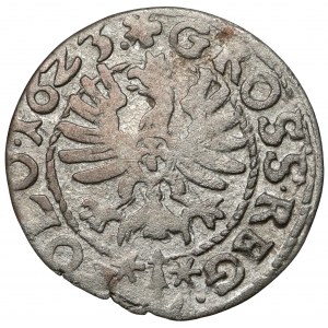 Sigismund III Vasa, Bydgoszcz 1623 penny - double G