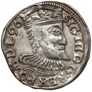 Zygmunt III Waza, Trojak Wschowa 1596 - SIG.III