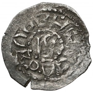 Lithuania, Włodzimierz Olgierdowicz (1362-1394), undated halfgroat - letter K, Kiev