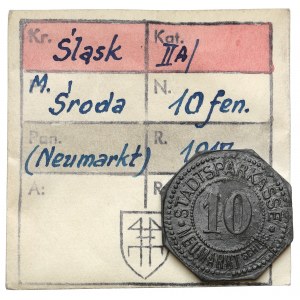 Neumarkt (Środa), 10 fenigów 1917 - ex. Kałkowski