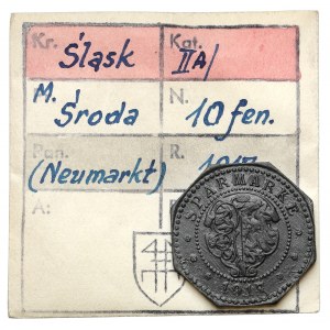 Neumarkt (Środa), 10 fenigów 1917 - ex. Kałkowski
