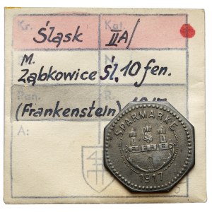 Frankenstein (Ząbkowice śląskie), 10 fenigów 1917 - ex. Kałkowski