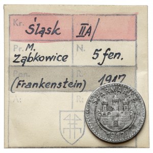 Frankenstein (Ząbkowice śląskie), 5 fenigów 1917 - ex. Kałkowski