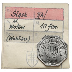 Wohlau (Wołów), 10 fenigów 1918 - ex. Kałkowski