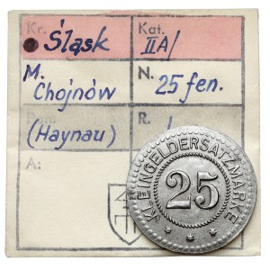 Haynau (Chojnów), 25 fenigów bez daty - ex. Kałkowski