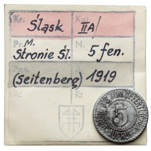 Seitenberg (Stronie Śląskie), 5 fenigów 1919 - ex. Kałkowski