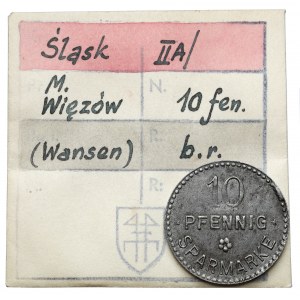 Wansen (Więzów), 10 fenigów bez daty - ex. Kałkowski