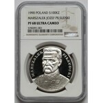 Mały Tryptyk 100.000 złotych 1990 Piłsudski