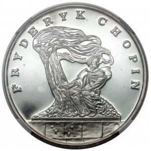 Mały Tryptyk 100.000 złotych 1990 Chopin