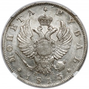 Rosja, Aleksander I, Rubel 1813 ΠC, Petersburg