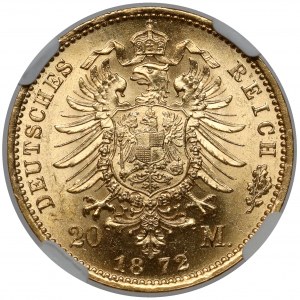 Preussen, 20 mark 1872-A, Berlin