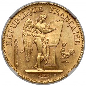 France, 20 francs 1896-A, Paris