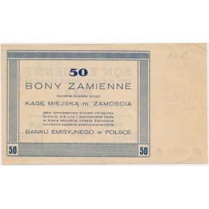 Zamość, 50 złotych 1944