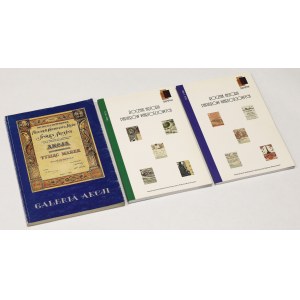 Rocznik Historii Papierów Wartościowych Nr 1-2 (2013 i 2014) i Galeria Akcji (3szt)