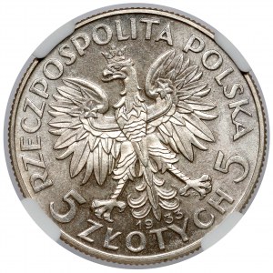 Głowa Kobiety 5 złotych 1933