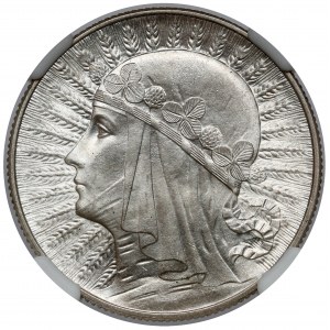 Głowa Kobiety 5 złotych 1933 - okazowe