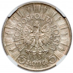 Piłsudski 5 złotych 1936