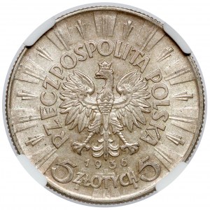 Piłsudski 5 złotych 1936