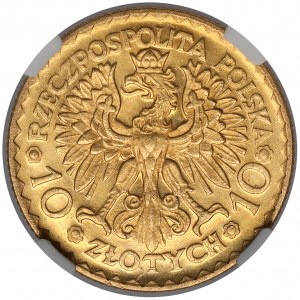 10 złotych 1925 Chrobry - piękne