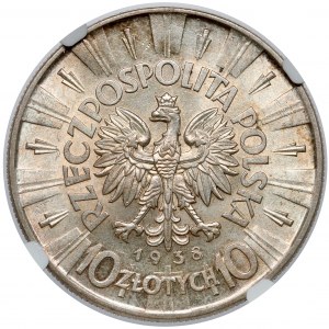 Piłsudski 10 złotych 1938