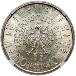 Piłsudski 10 złotych 1939