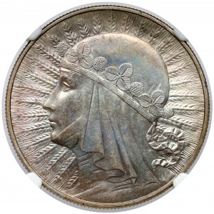 Głowa Kobiety 10 złotych 1933