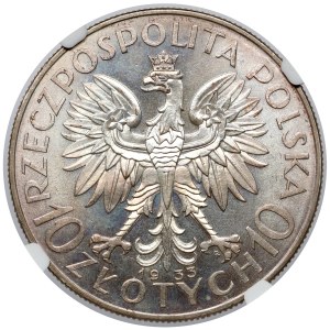 Głowa Kobiety 10 złotych 1933