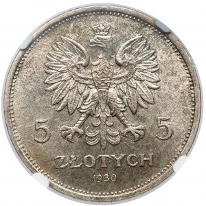 Sztandar 5 złotych 1930 - GŁĘBOKI