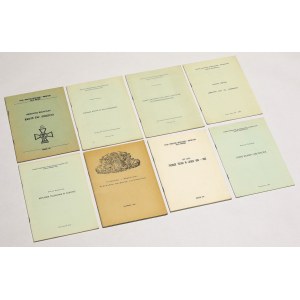 Zestaw literatury numizmatycznej (8szt) - dużo z serii Biblioteczka Biuletynu...