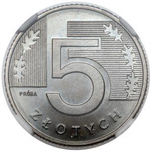 Próba NIKIEL 5 złotych 1994