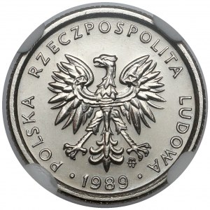 Próba NIKIEL 1 złoty 1989