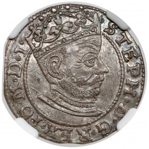 Stefan Batory, Grosz Ryga 1581 - gabinetowy